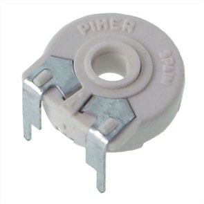 Preset Potentiometer 15 Mm T Adj Hex Shaft 100 K Ptc15 Nv15104 A10