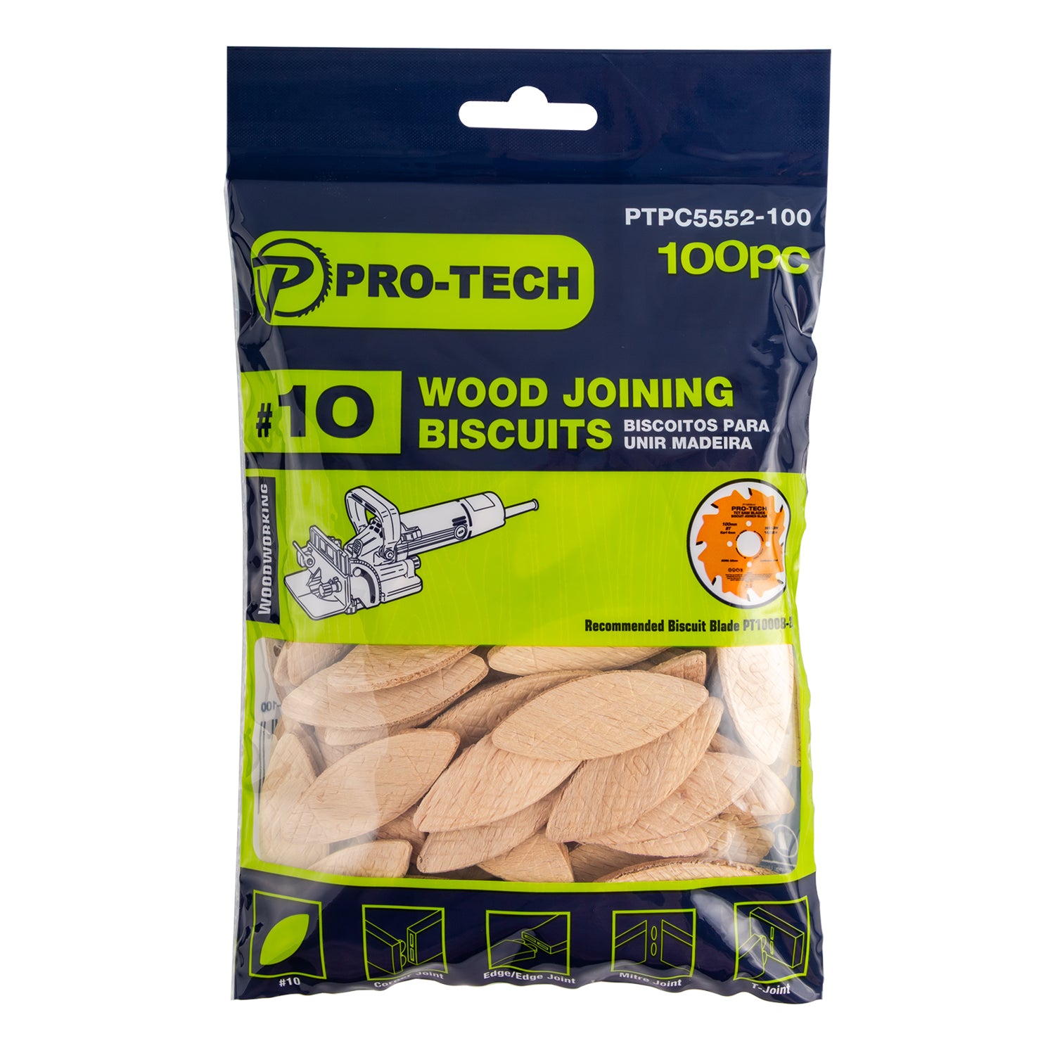 Pro Tech Pro Tech Biscuit Joining #10 100/Pack