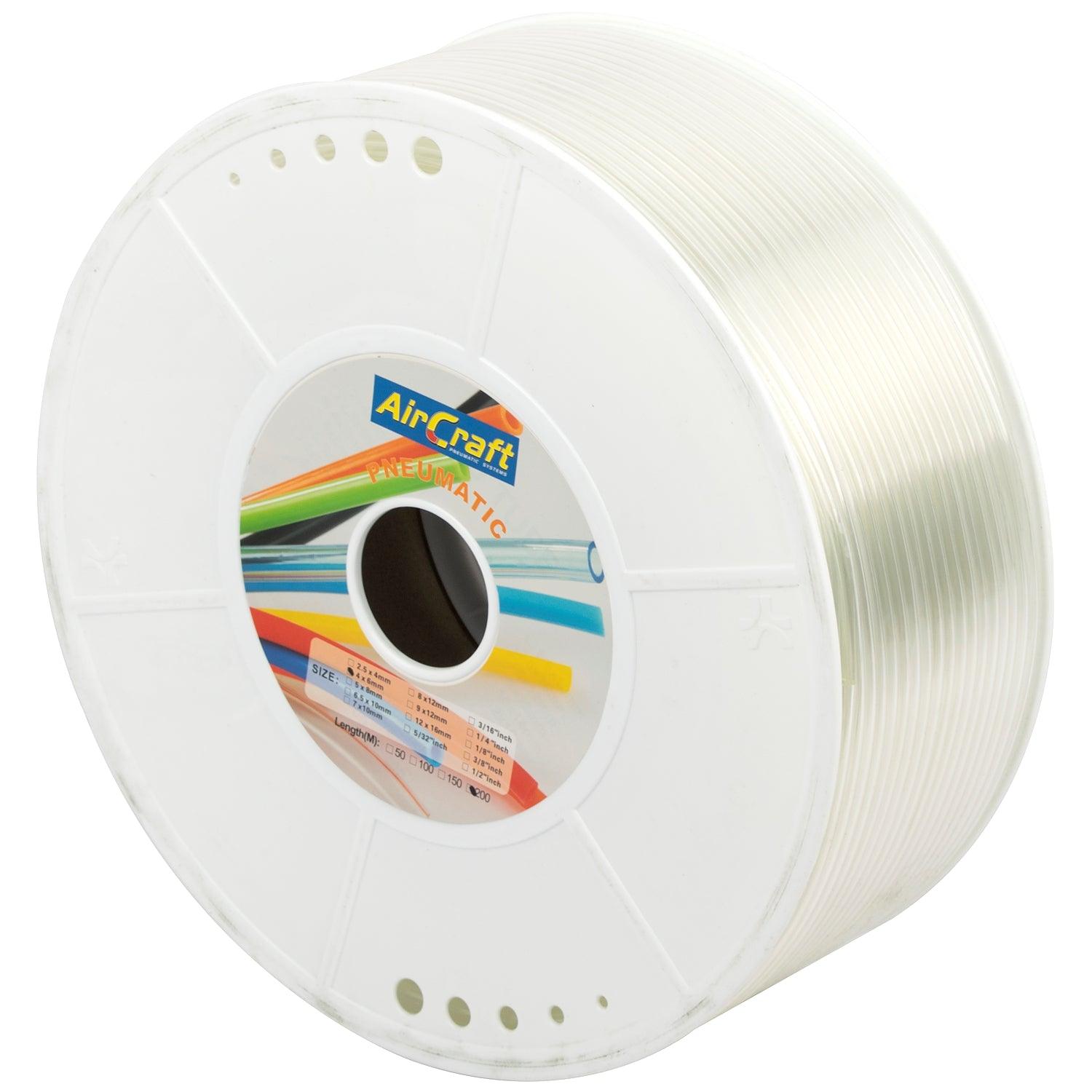 Polyurethane Hose 6 Mm O.D. Per Metre Tranp. (200 M Per Roll) - Livestainable.co.za