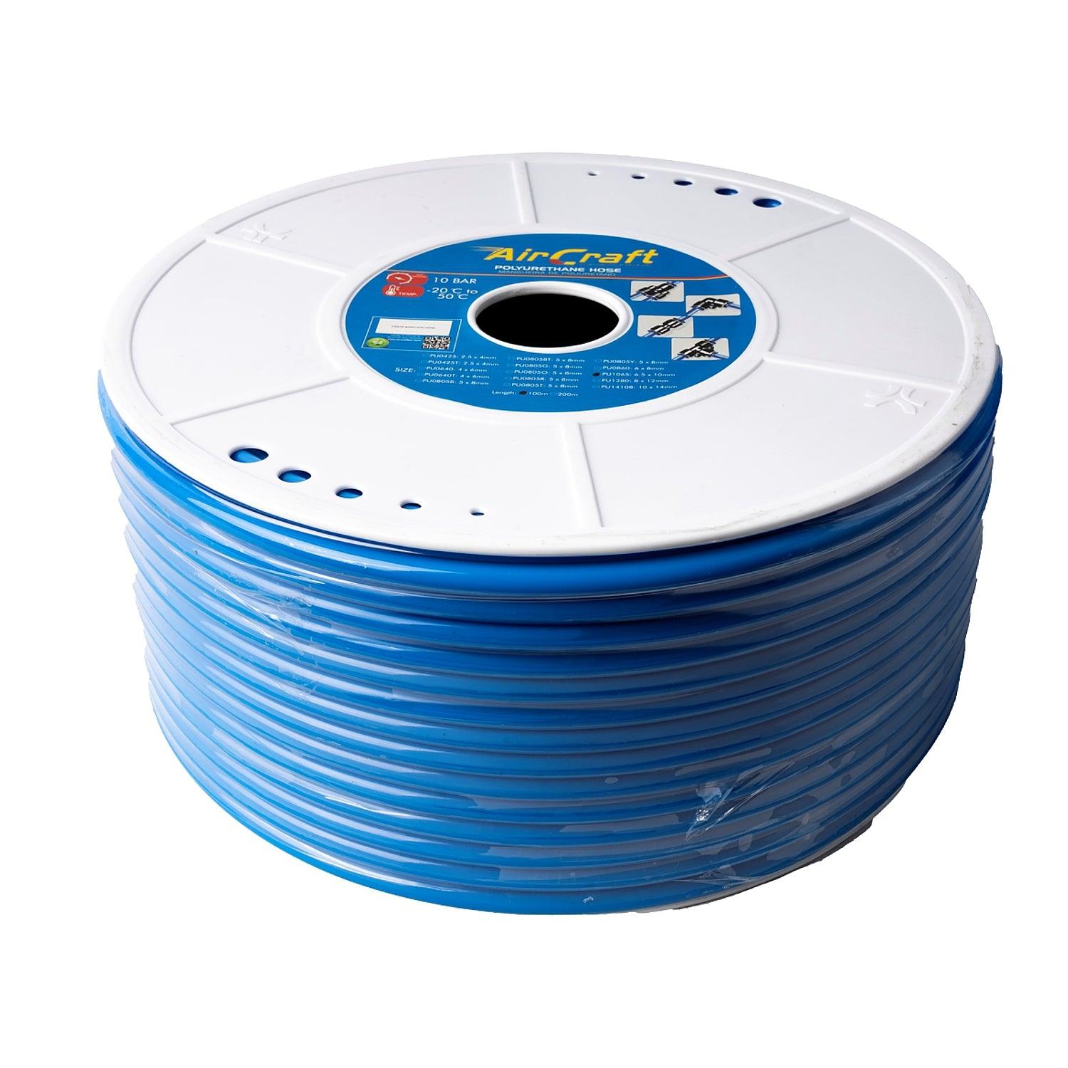 Polyurethane Hose Blue 10 Mm O.D. Per Metre (100 M Roll) - Livestainable.co.za