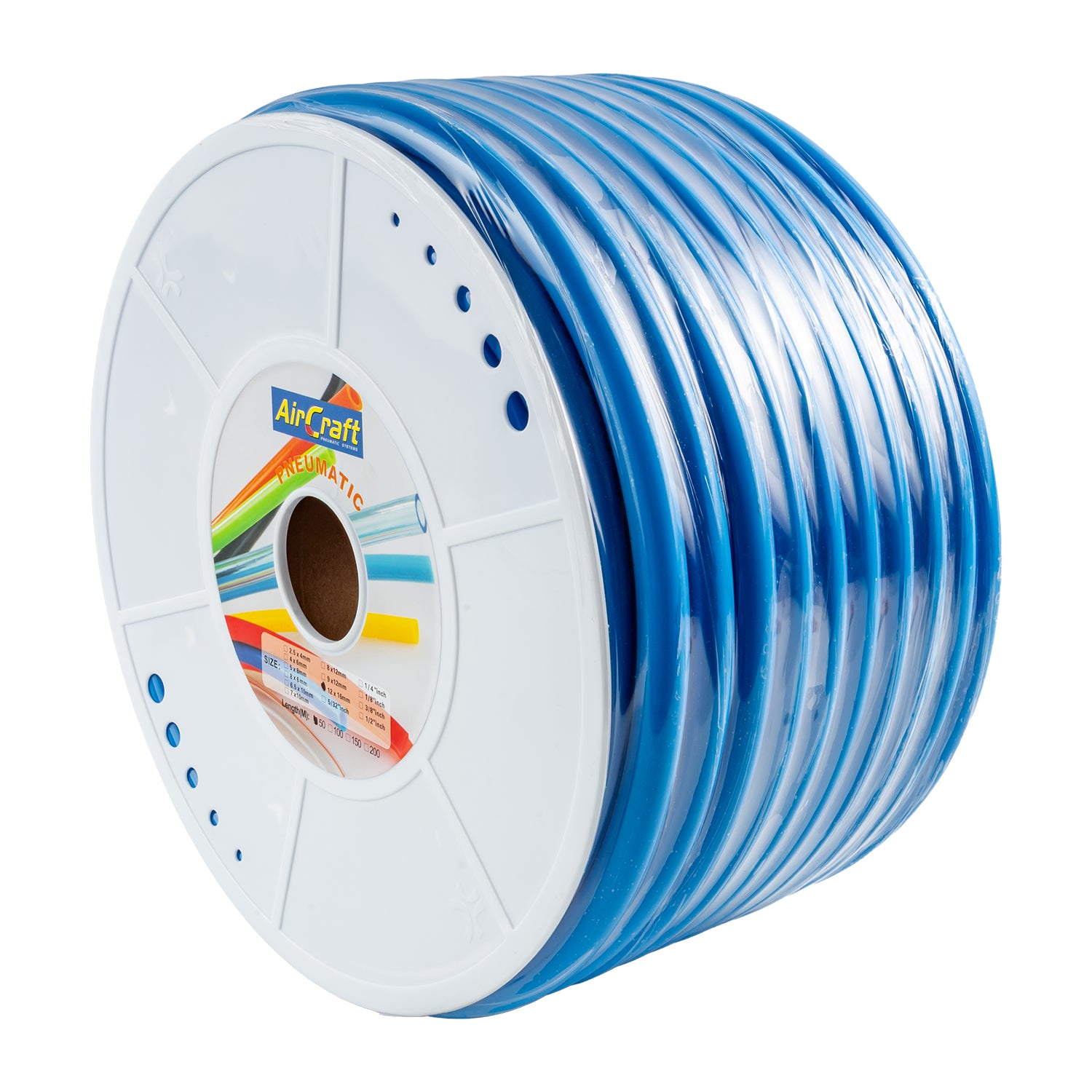 Aircraft Polyurethane Hose 16 Mm O.D. Per Metre Blue (50 M Per Roll)