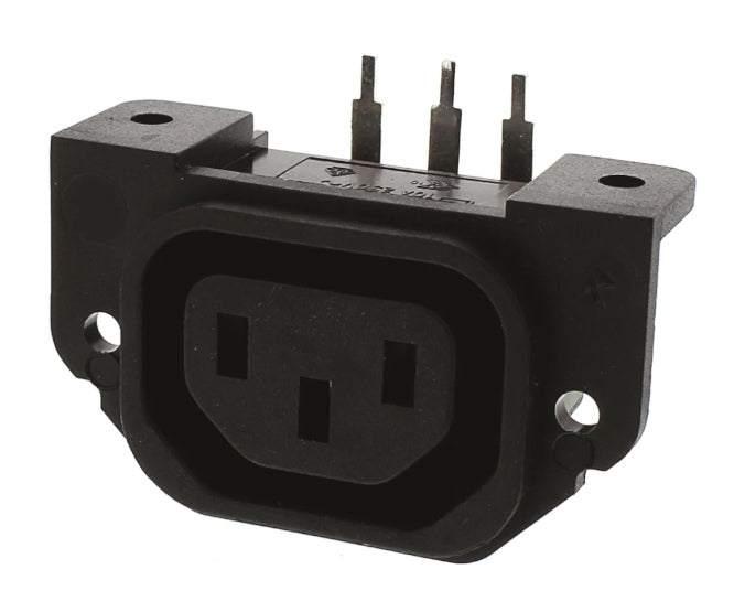 C13 R/A Iec Socket Connector 10 A 250 V Px0675/Pc