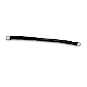 16mm2 5 AWG DC Battery Cable 20CM Black With 8mm Ring Lugs Double Sided - Livestainable.co.za