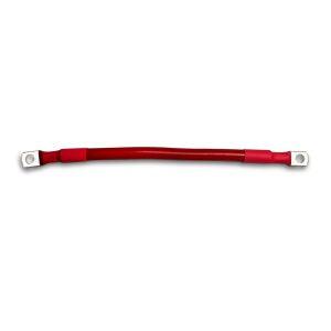 16mm2 5 AWG DC Battery Cable 20CM Red With 8mm Ring Lugs Double Sided - Livestainable.co.za