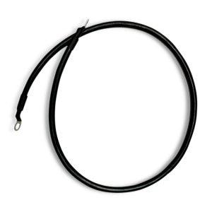 16mm2 5 AWG DC Battery Cable 60CM Black With 8mm Ring and Pin Lugs - Livestainable.co.za