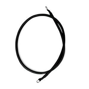 16mm2 5 AWG DC Battery Cable 60CM Black With 8mm Ring Lugs Double Sided - Livestainable.co.za