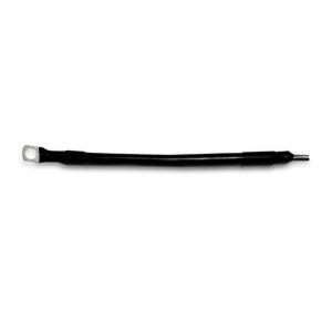 70mm2 2/0 AWG Battery Cable 20CM Black With 8mm Ring and Pin Lugs - Livestainable.co.za