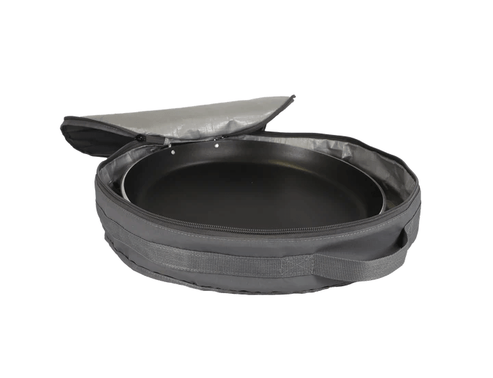 Camp Cover Pan Grill & Wok Cover Charcoal 50cm - Livestainable.co.za