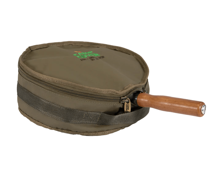 Camp Cover Pan Grill & Wok Cover Olive 30cm - Livestainable.co.za