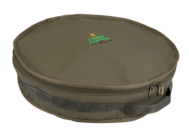 Camp Cover Pan Grill & Wok Cover Olive 50cm - Livestainable.co.za