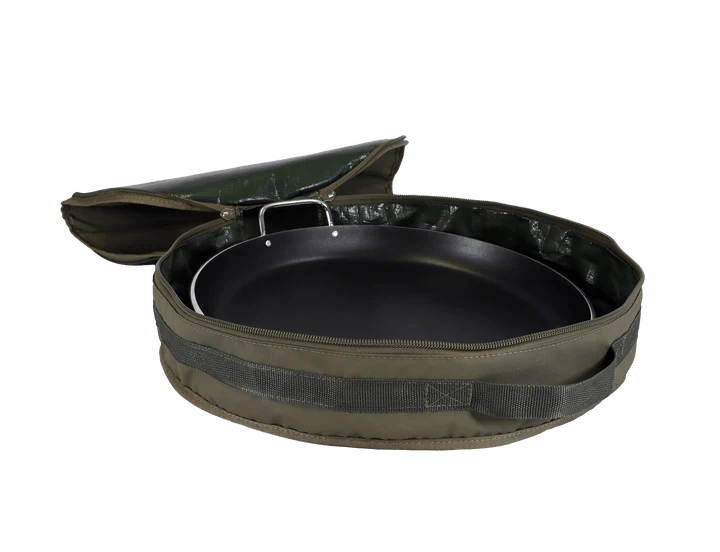 Camp Cover Pan Grill & Wok Cover Olive 50cm - Livestainable.co.za