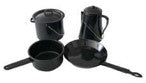 4 PC Enamel Kitchen Set