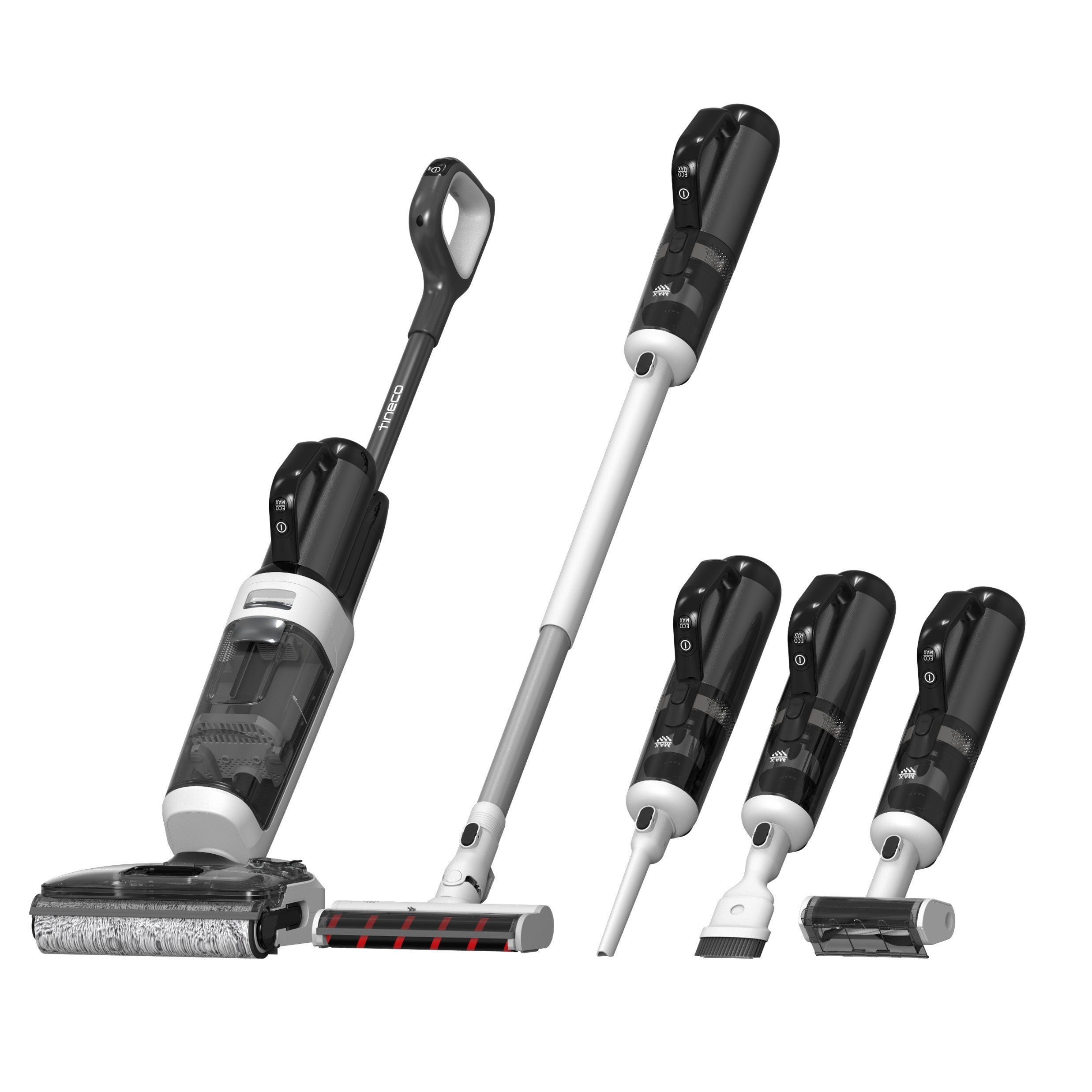 Tineco Floor One i6 Cordless 5 in 1 Wet & Dry Vacuum Cleaner with Self-Cleaning Power Kit