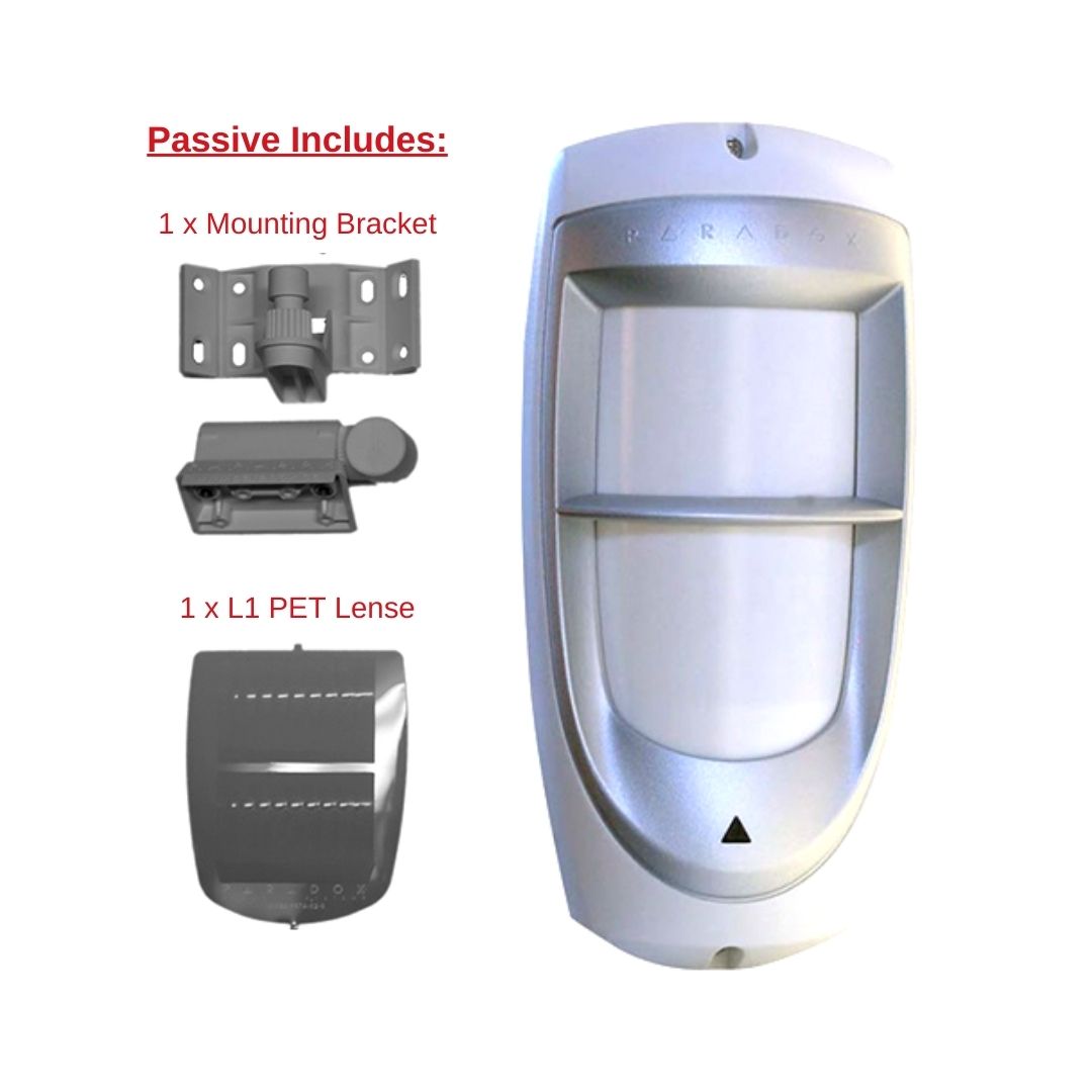 PARADOX PMD85 (G6R) Outdoor Wireless PIR KIT INCL Bracket 433MHZ