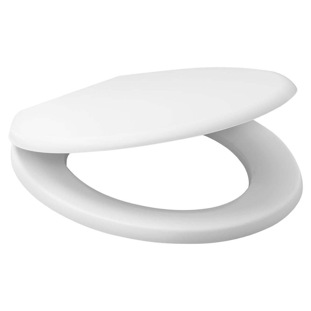 Wirquin Toilet Seat Emerald Pp Std Hng Wht 1.35 Kg - Livestainable.co.za