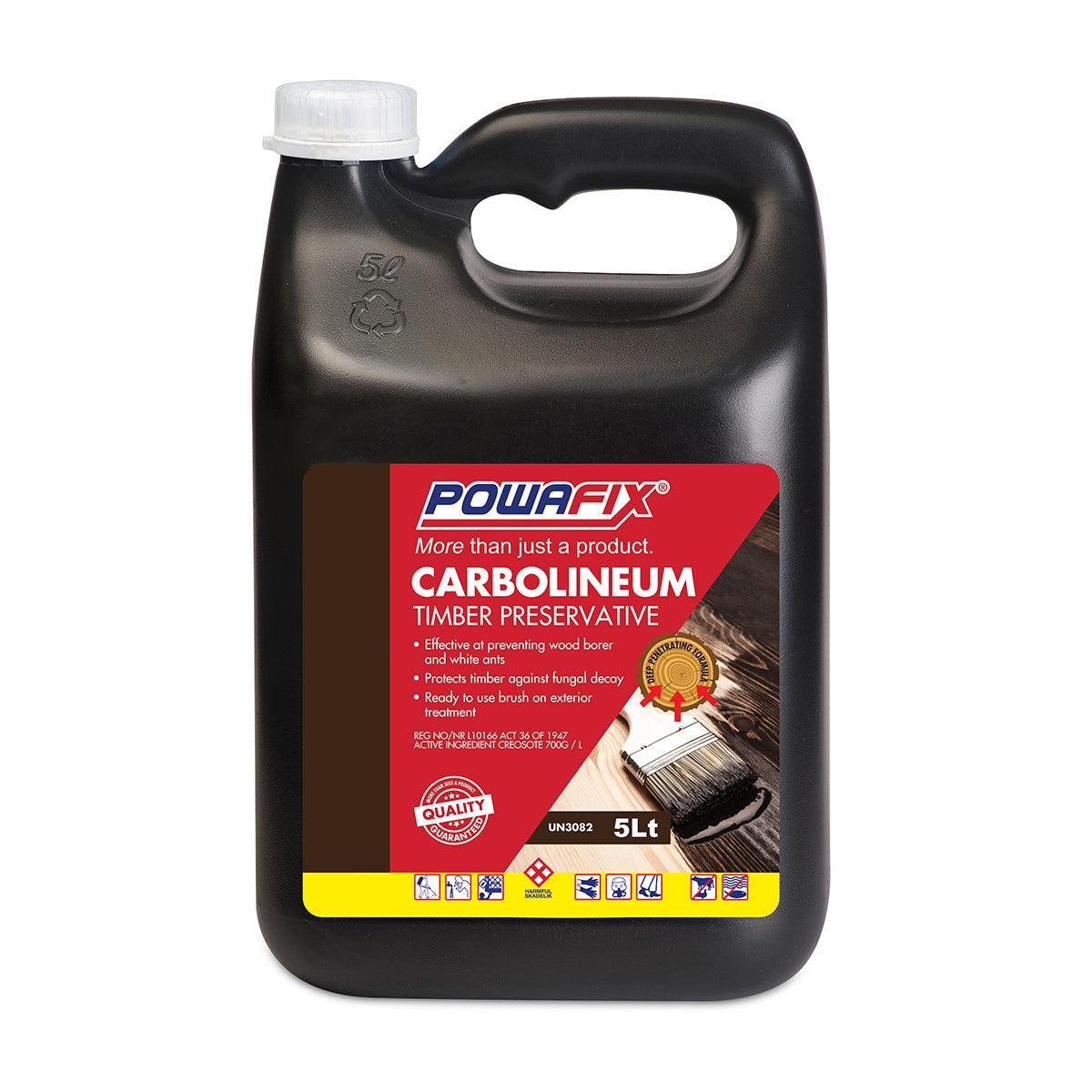 Powafix Carbolineum 5 L - Livestainable.co.za