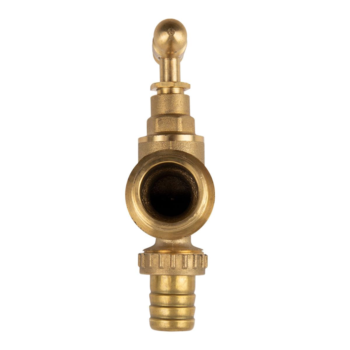 Torrenti Bibcock Tap Brass Std 15 Mm X 3/4 Inch - Livestainable.co.za