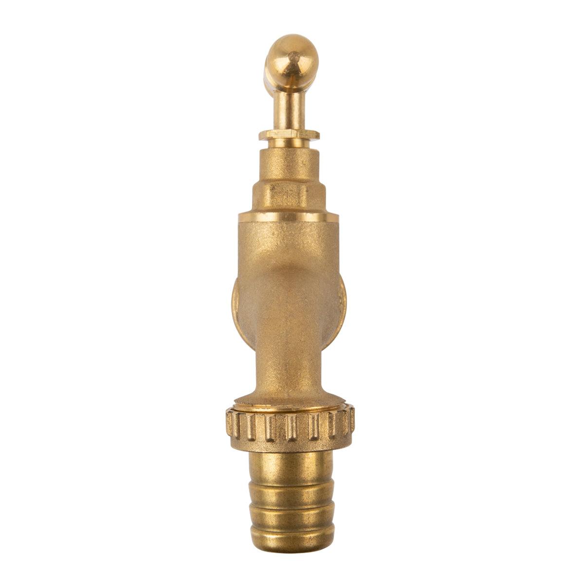 Torrenti Bibcock Tap Brass Std 15 Mm X 3/4 Inch - Livestainable.co.za