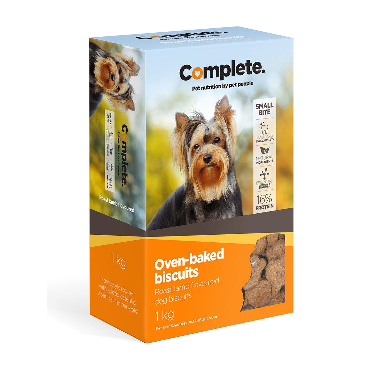 Complete Dog Biscuits Snack A Chew R/Lamb Sml 1 Kg - Livestainable.co.za