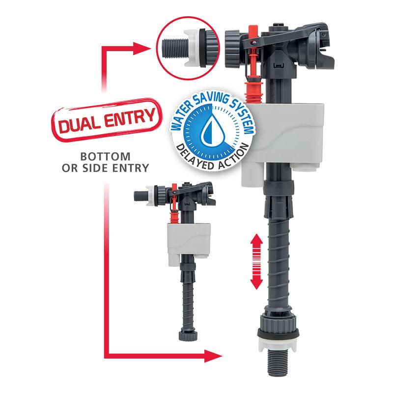 Wirquin Valve Doblo Universal Inlet 1/2 Inch - Livestainable.co.za