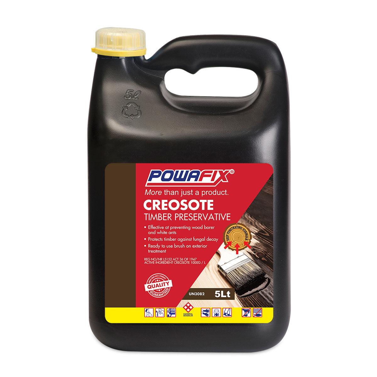 Powafix Creosote 5 L - Livestainable.co.za