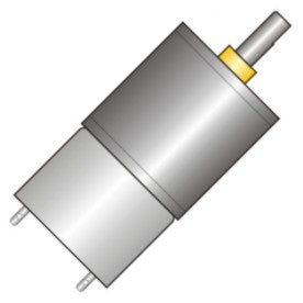 Motor Geared 3 Vdc 0 A7 23 Rpm Qjt 25 Js B 3 V *D*