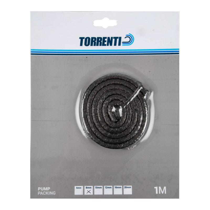 Torrenti Packing Pump Graphite 10 Mm 1 M - Livestainable.co.za