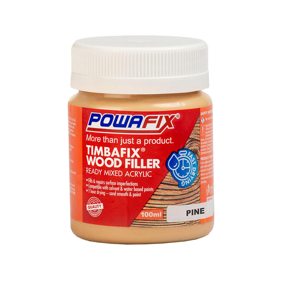 Powafix Timbafix Wood Filler Pine 100 Ml - Livestainable.co.za