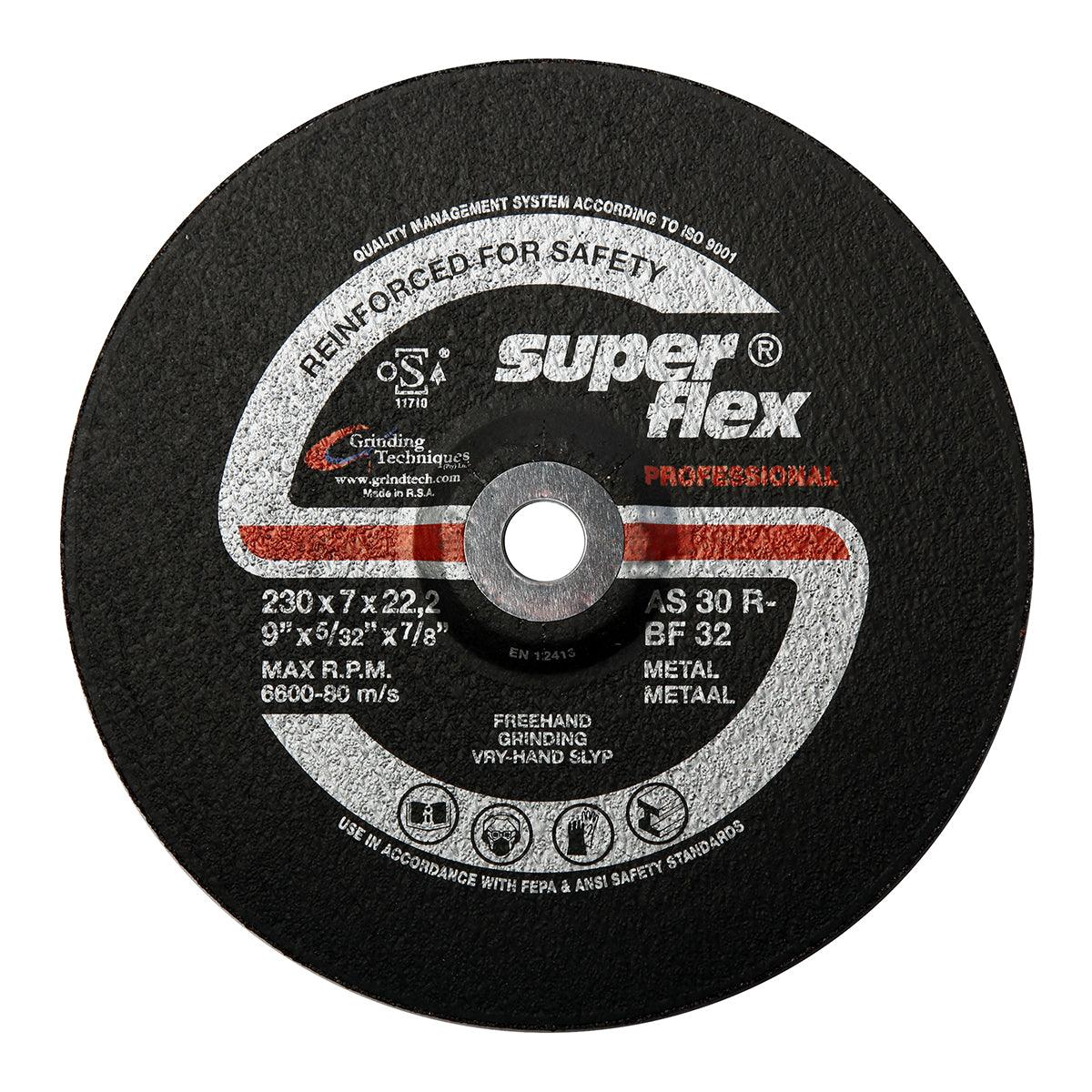 Superflex Grinding Disc Dome Steel Prof 230 X7.2 Mm - Livestainable.co.za