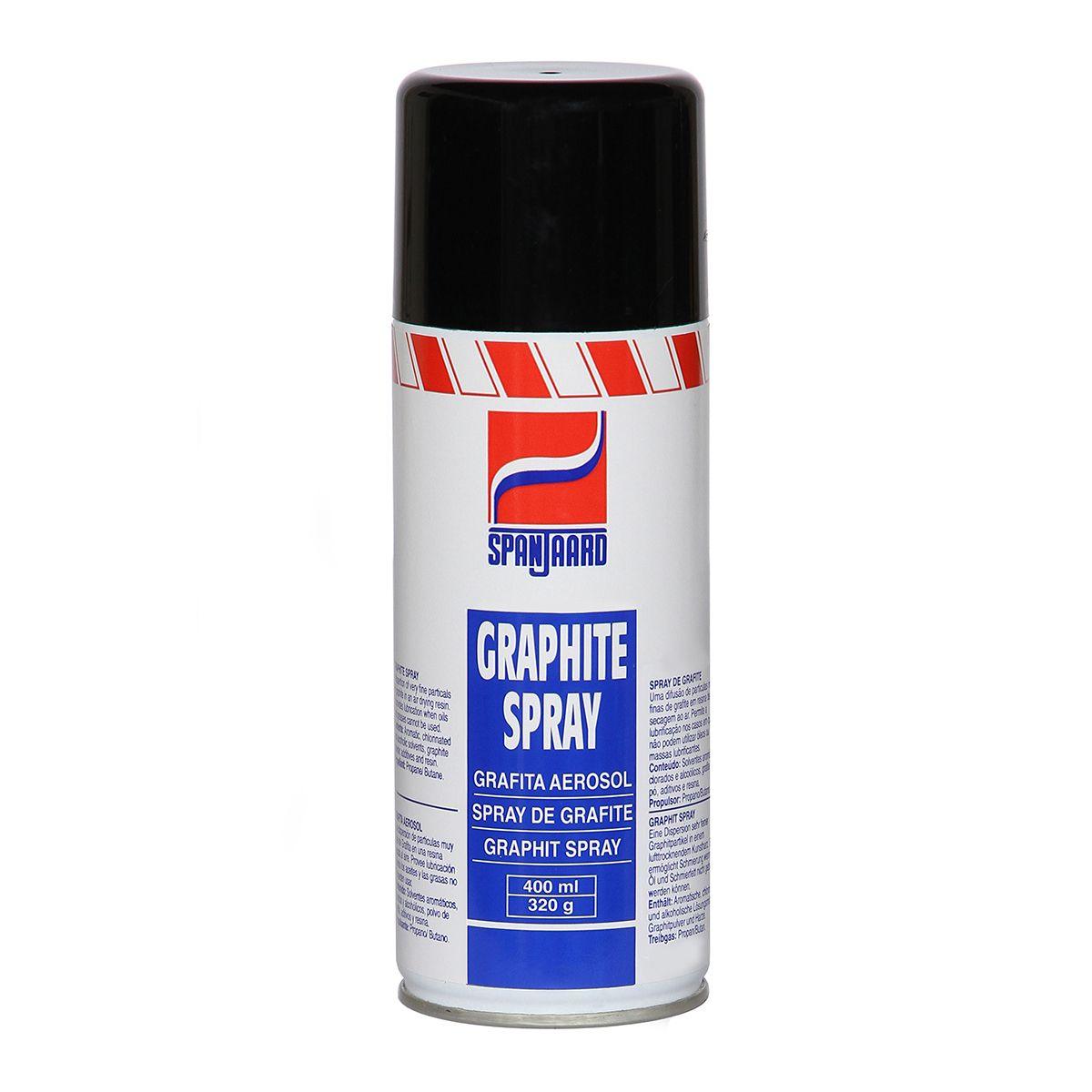 Spanjaard Graphite Spray Aerosol 400 Ml - Livestainable.co.za