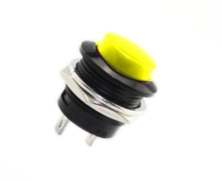 Push Button Yellow N.O. 19mm 3 6 A R13 507 Yl - Livestainable.co.za