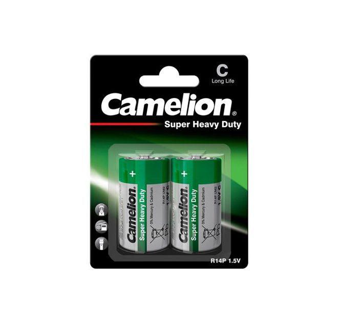 C=Battery 1.5 V Zinc Chloride Green 2/Pack R14 P Bp2 G - Livestainable.co.za