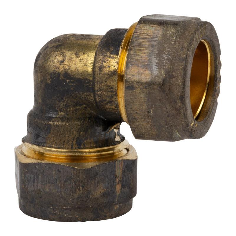 Compression Brass Elbow 90 D Cxc 15 Mm Sabs - Livestainable.co.za