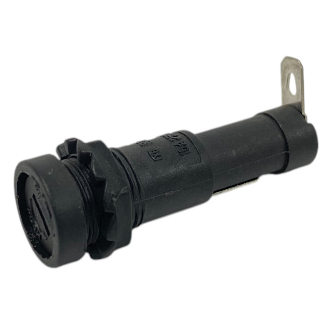 Fuse Holder In Line 6x32mm Slotted Cap Plastic Nut R3 9 P