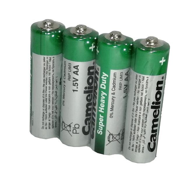 R6/Aa Battery 1.5 V 4/Pack, Zinc Chloride, Green R6 P Sp4 G - Livestainable.co.za