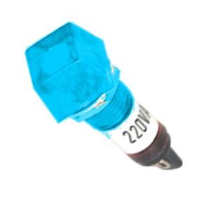 Lamp Indicator 12 V Sqr Bl R760 12 V Blue - Livestainable.co.za