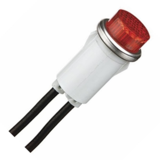 Lamp Neon 220 Vac D=17mm W/Lead R765 Rd