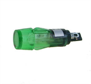 Lamp Neon 220 Vac Green W/Res R7790 Green