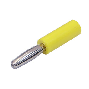 Plug Banana 4mm Yl Rnd Scr Ty Ra12 Yellow