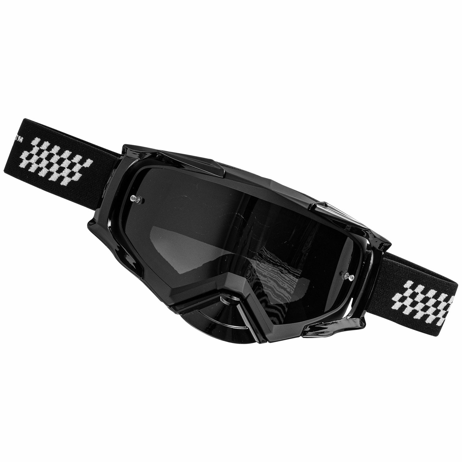 Tork Craft Tork Craft Mx Race Goggles Black & White Adult