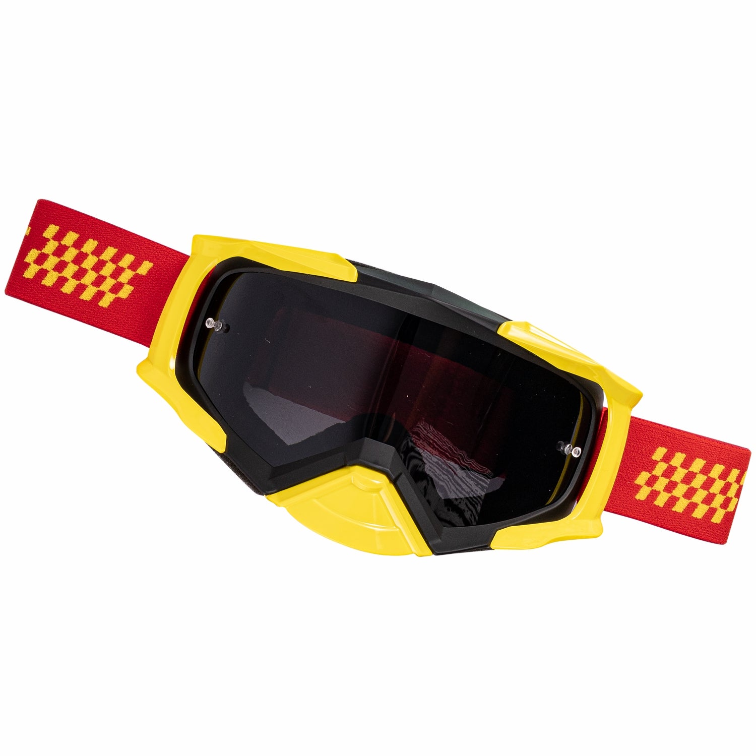 Tork Craft Tork Craft Mx Race Goggles Red & Yellow Adult