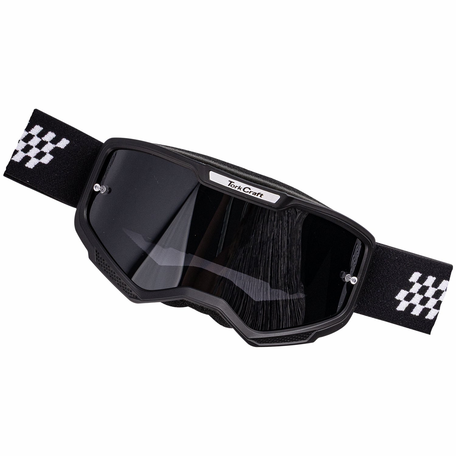 Tork Craft Tork Craft Mx Race Goggles Black & White Junior