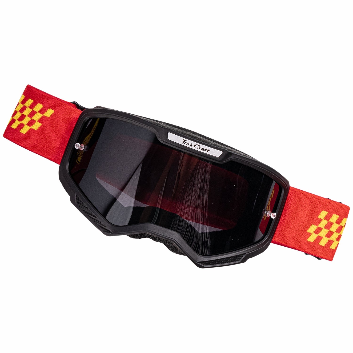 Tork Craft Tork Craft Mx Race Goggles Red & Yellow Junior