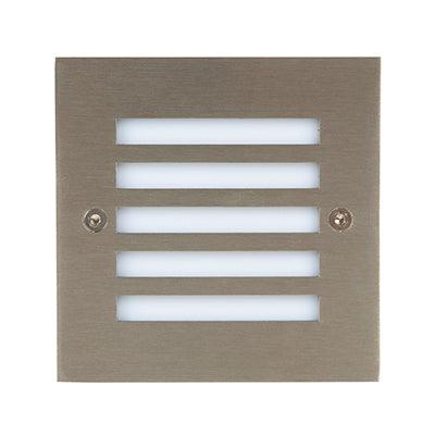 Foot Light Outdoor Recess Grid S/Steel Led 2.85w - Livestainable.co.za