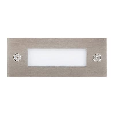 Foot Light Outdoor Recess Plain Stainless Steel Led 1.93w - Livestainable.co.za