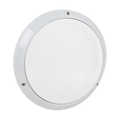 Polycarbonate Round Bulkhead White 2x E27 60w - Livestainable.co.za