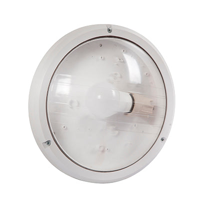 Bulkhead Eco White Clear Led 1x6w - Livestainable.co.za