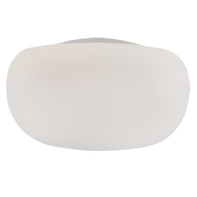 Cheesecake Ceiling Light Square White 250mm - Livestainable.co.za