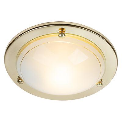 Gym Ceiling Light Brass E27 1x60w - Livestainable.co.za