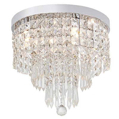 Crystal Ceiling Light Chrome G9 4x40w - Livestainable.co.za